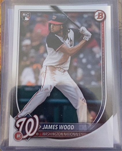 2025 Bowman #29 James Wood — front