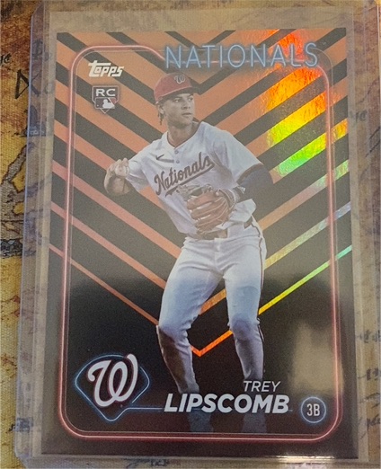 2024 Topps Update #US143 Trey Lipscomb — front