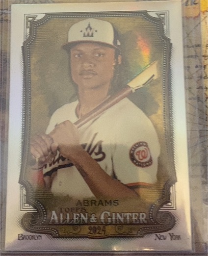 2024 Topps Allen & Ginter #17 CJ Abrams — front
