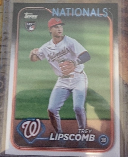2024 Topps Update #US143 Trey Lipscomb — front