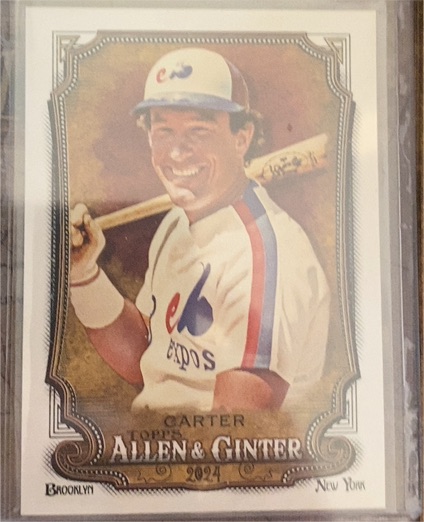 2024 Topps Allen & Ginter #192 Gary Carter — front