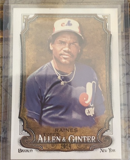 2024 Topps Allen & Ginter #336 Tim Raines — front
