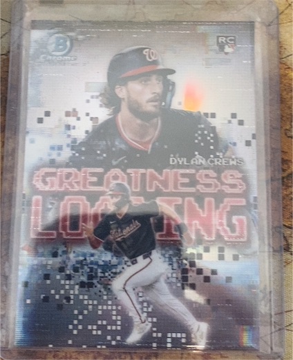 2025 Bowman Chrome #GL-18 Dylan Crews — front