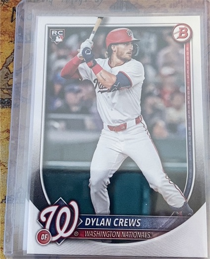 2025 Bowman #42 Dylan Crews — front