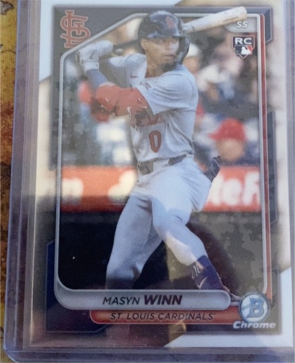 2024 Bowman Chrome #61 Masyn Winn — front