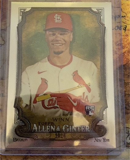 2024 Topps Allen & Ginter #24 Masyn Winn — front