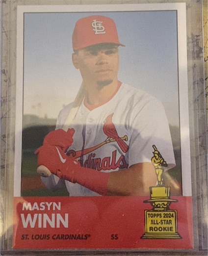 2025 Topps Heritage 25th Anniversary #H25-12 Masyn Winn — front