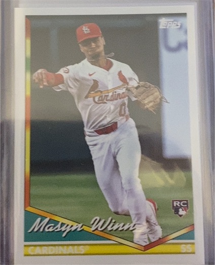 2024 Topps Archives #204 Masyn Winn — front