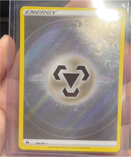 2022 Pokémon #159 Metal Energy Crown Zenith — front
