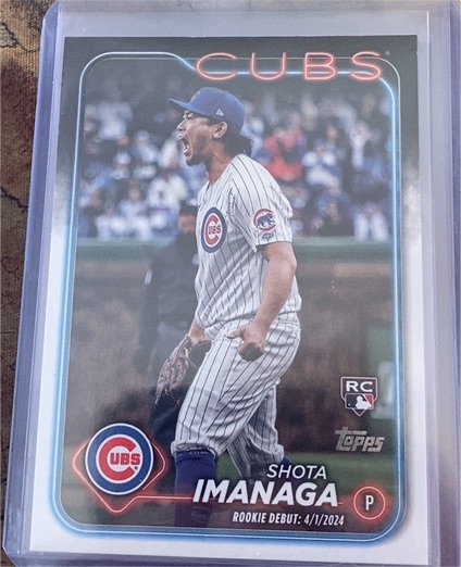 2024 Topps Update Series Rookie Debut #US281 Shota Imanaga — front