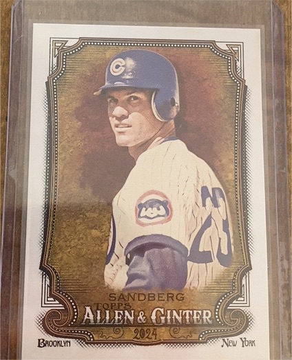 2024 Topps Allen & Ginter #135 Ryne Sandberg — front