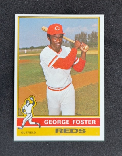 1976 Topps #179 George Foster — front