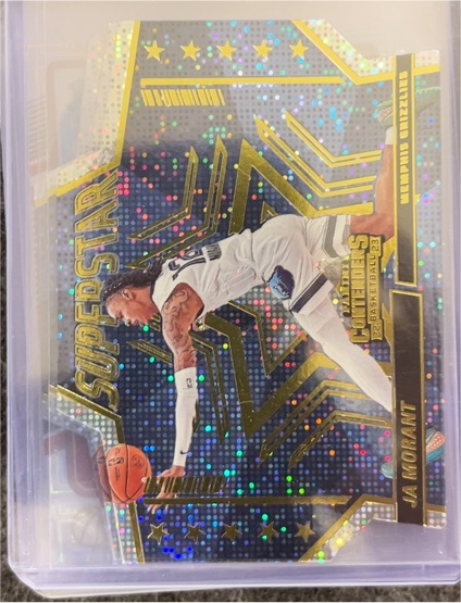 2022 Panini Contenders Superstar Die Cut Ja Morant — front