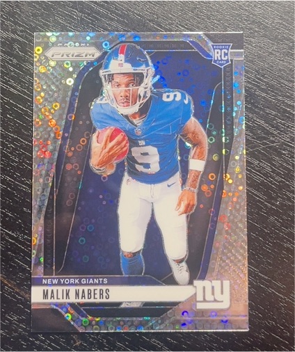 2024 Panini Prizm Rookie Variations #28 Malik Nabers — front