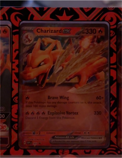 2024 Pokémon SV Black Star Promo #161 Charizard ex — front
