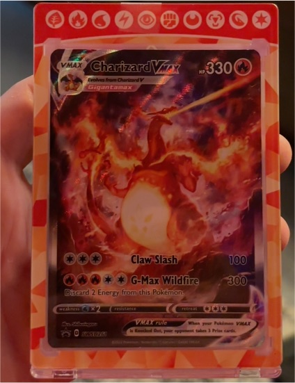 2022 Pokémon TCG Black Star Promo #SWSH261 Charizard VMAX — front