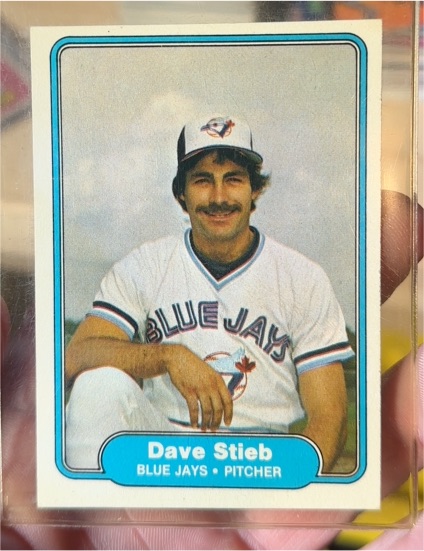 1982 Fleer #622 Dave Stieb — front