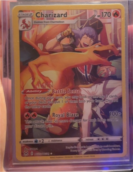 2022 Pokémon Lost Origin Trainer Gallery #TG03 Charizard — front