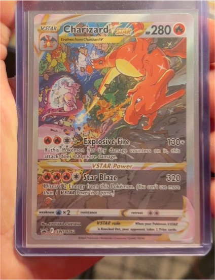 2022 Pokémon SWSH Black Star Promo #262 Charizard VSTAR — front