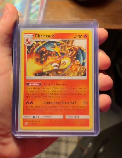 2021 Pokémon #4 Charizard — front