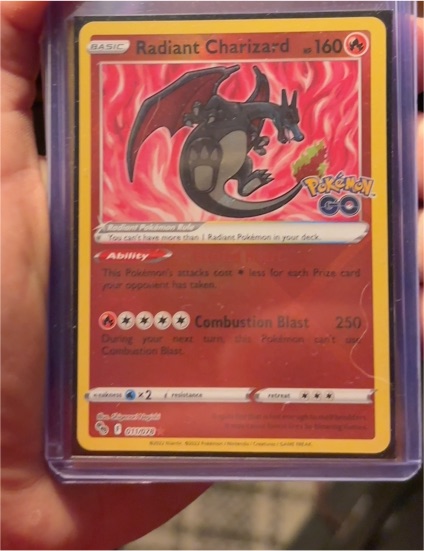 2023 Pokémon TCG Radiant Charizard #011/078 — front