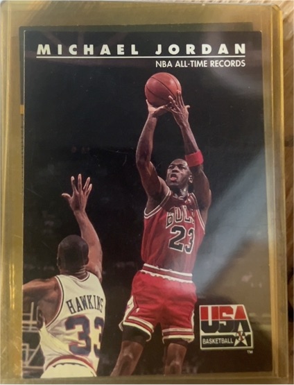 1992 SkyBox USA #45 Michael Jordan — front