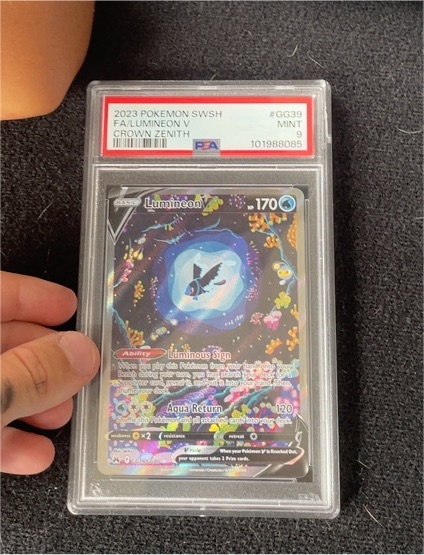 2023 Pokémon SWSH #GG39 Lumineon V Crown Zenith — front