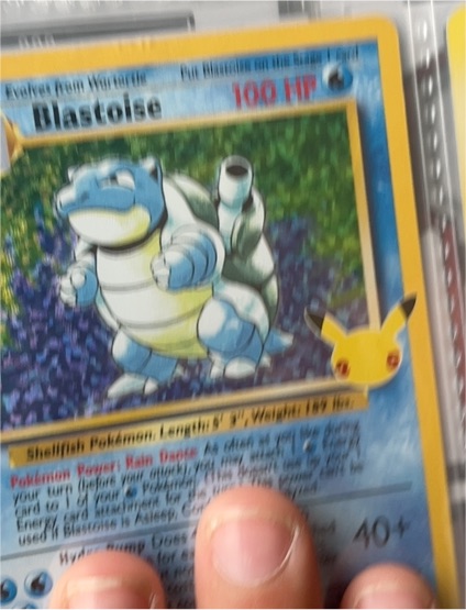 1999 Pokémon Base Set #2 Blastoise — front