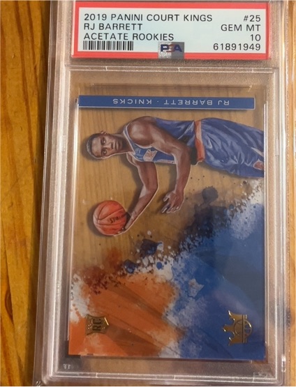 2019 Panini Court Kings #25 RJ Barrett — front