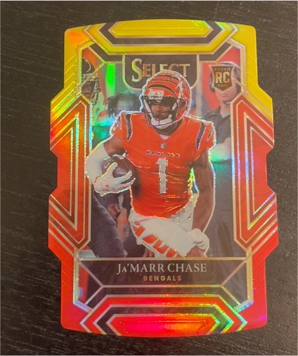 2021 Panini Select #247 Ja'Marr Chase — front