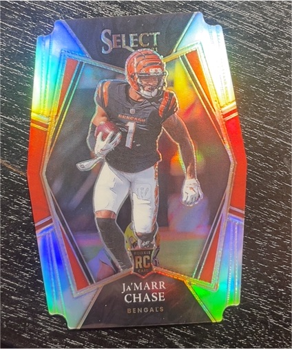 2021 Panini Select Premier Level #147 Ja'Marr Chase — front