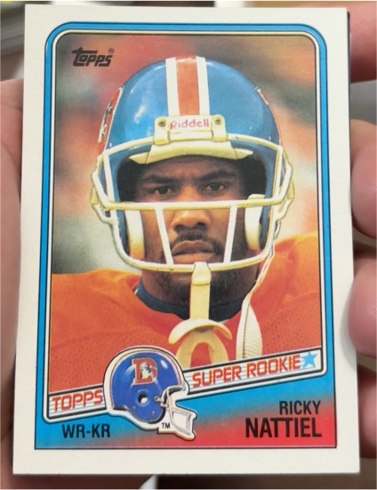 1988 Topps #27 Ricky Nattiel — front
