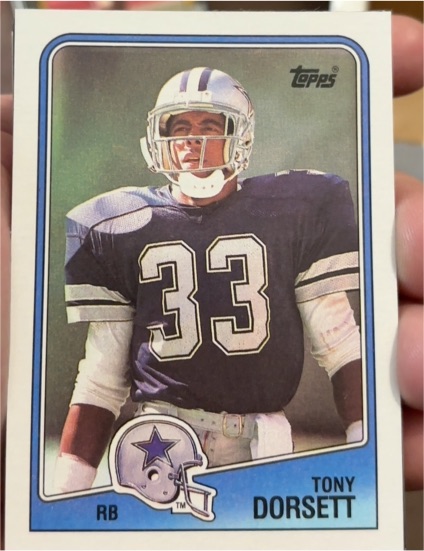 1988 Topps #262 Tony Dorsett — front