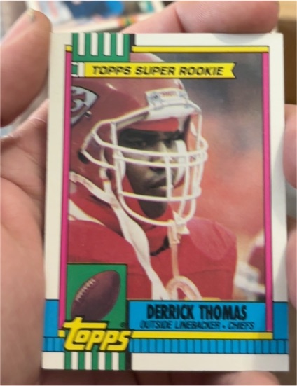 1990 Topps #248 Derrick Thomas — front
