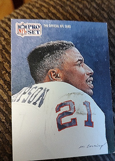 1991 Pro Set #404 Reyna Thompson — front