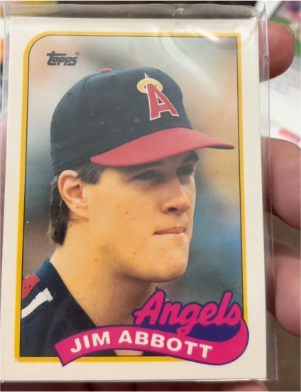 1989 Topps Traded #2T Jim Abbott — front