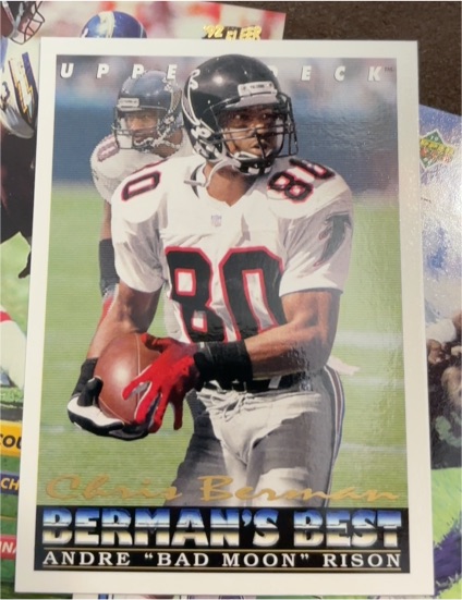 1993 Upper Deck #440 Andre Rison Berman's Best — front
