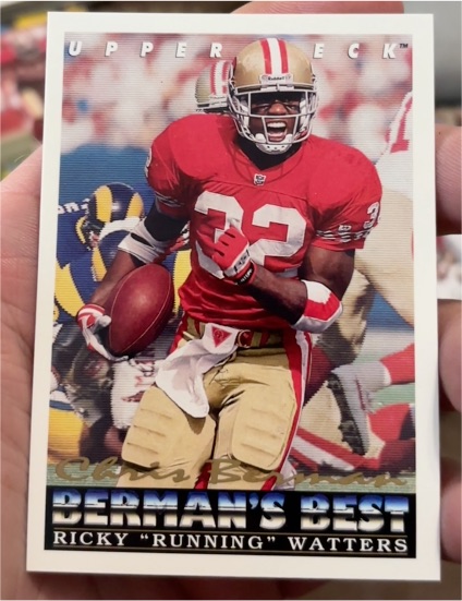 1993 Upper Deck #434 Ricky Watters — front