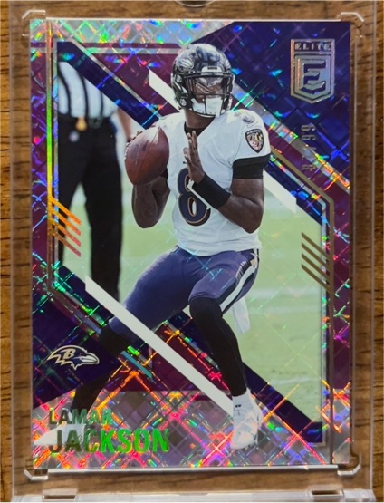 2021 Panini Donruss Elite #99 Lamar Jackson — front