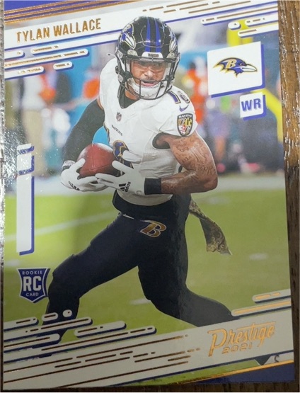 2021 Panini Chronicles Prestige #225 Tylan Wallace — front