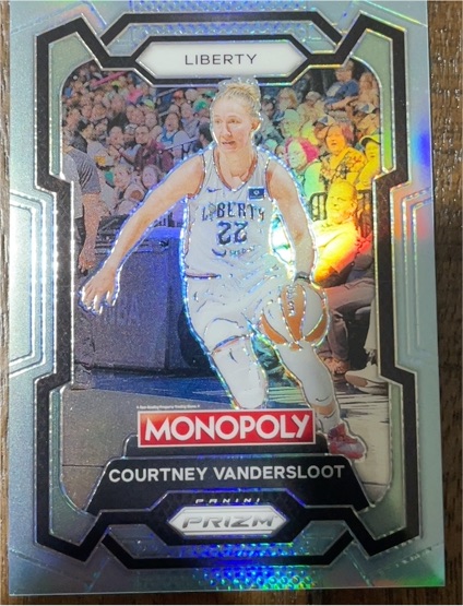 2024 Panini Prizm Monopoly WNBA #53 Courtney Vandersloot — front