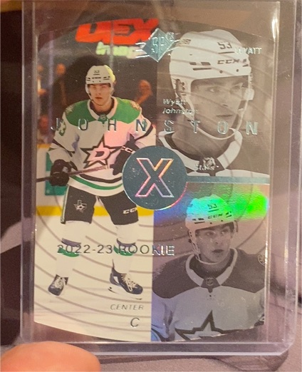 2022-23 Upper Deck 1997-98 SPx Retro #SPX-32 Wyatt Johnston — front