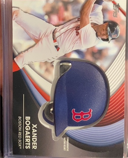 2022 Topps Series 2 Commemorative Batting Helmet #BH-XB Xander Bogaerts — front