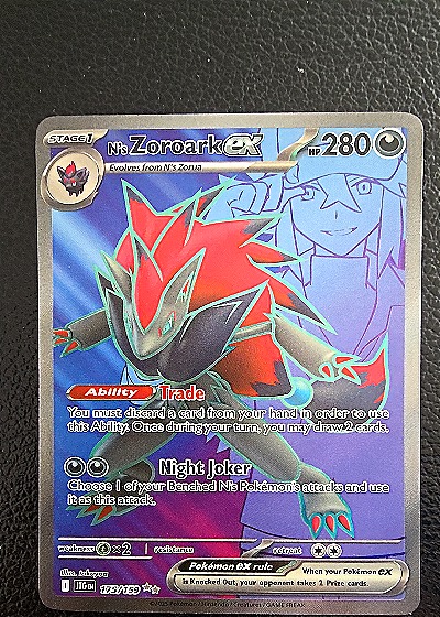 2025 Pokémon Journey Together #175 N's Zoroark ex — front