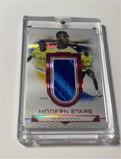 2024 Futera Incredible Modern Stars Moises Caicedo — front