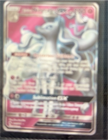 2016 Pokémon Sun & Moon #20 Ninetales GX — front