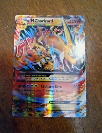 2016 Pokémon TCG Mega Charizard EX #13/108 — front