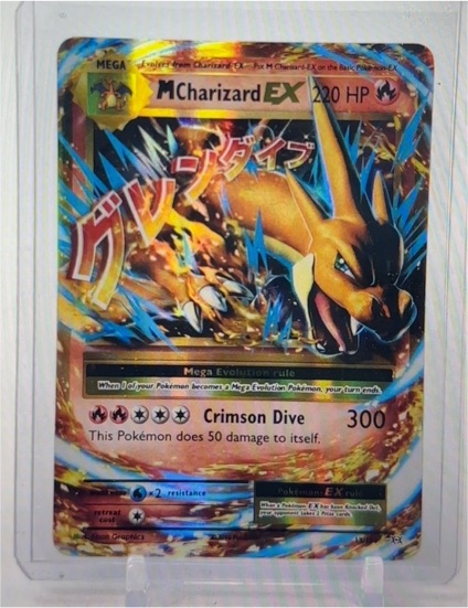 2016 Pokémon TCG XY Evolutions #13 Mega Charizard EX — front