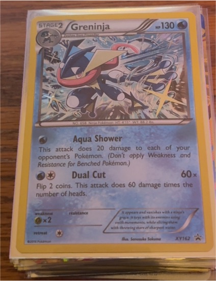 2016 Pokémon TCG #XY162 Greninja — front