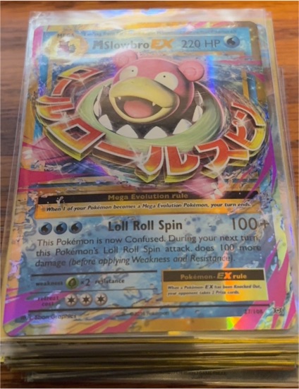 2016 Pokémon Mega Slowbro EX #27/108 — front